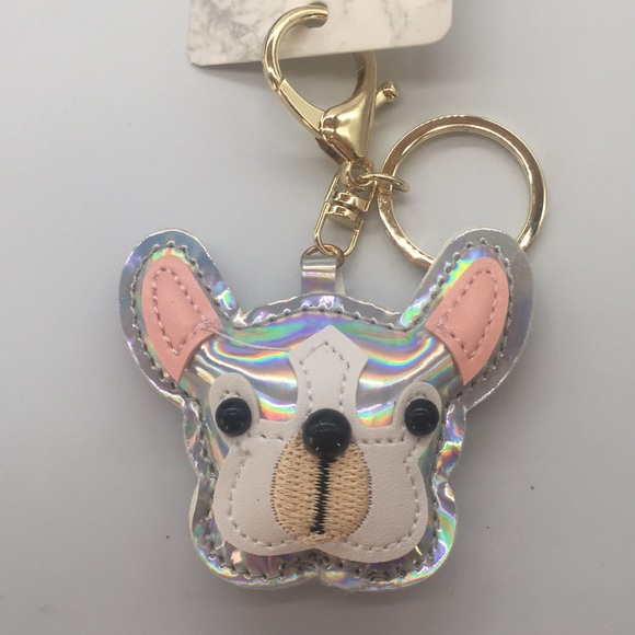 Purse fob key chain. Frenchie bulldog NWT SOLD - Picture 4 of 5